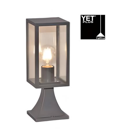YETPLUS GATE LAMP G3309 H335 E27 STONE GREY