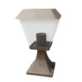 YETPLUS GATE LAMP G3303-S E27 STONE GREY