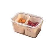FRIDGE STORAGE BOX WITH 2 COMPARTMENT 3000ML