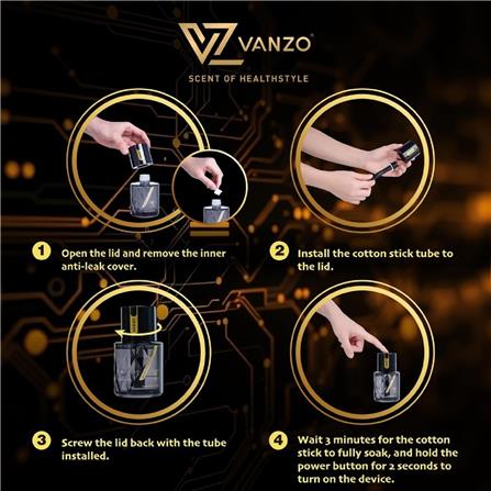 VANZO SMART CAR DIFFUSER CLASSIC BLOSSOM 120ML