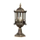 PRE-ORDER BRIGHT OBJECTIVES GATE LAMP 8808/S 500MM E27 ANTIQUE BRASS