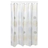MOYA POLYESTER SHOWER CURTAIN ACS24325A 180X180CM WHITE CREAM