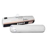 JEAN PERRY HOTEL SERIES NATURAL COTTON BOLSTER-WHITE