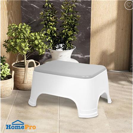 CHAIR SHORT SQUARE 20X29X15CM PLIM WHITE