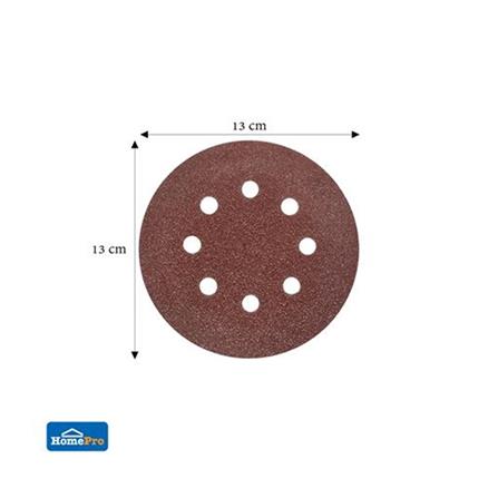 MATALL VELCO SANDING DISC (WITH 8 HOLES) 5" 40-G 5PCS/PCK