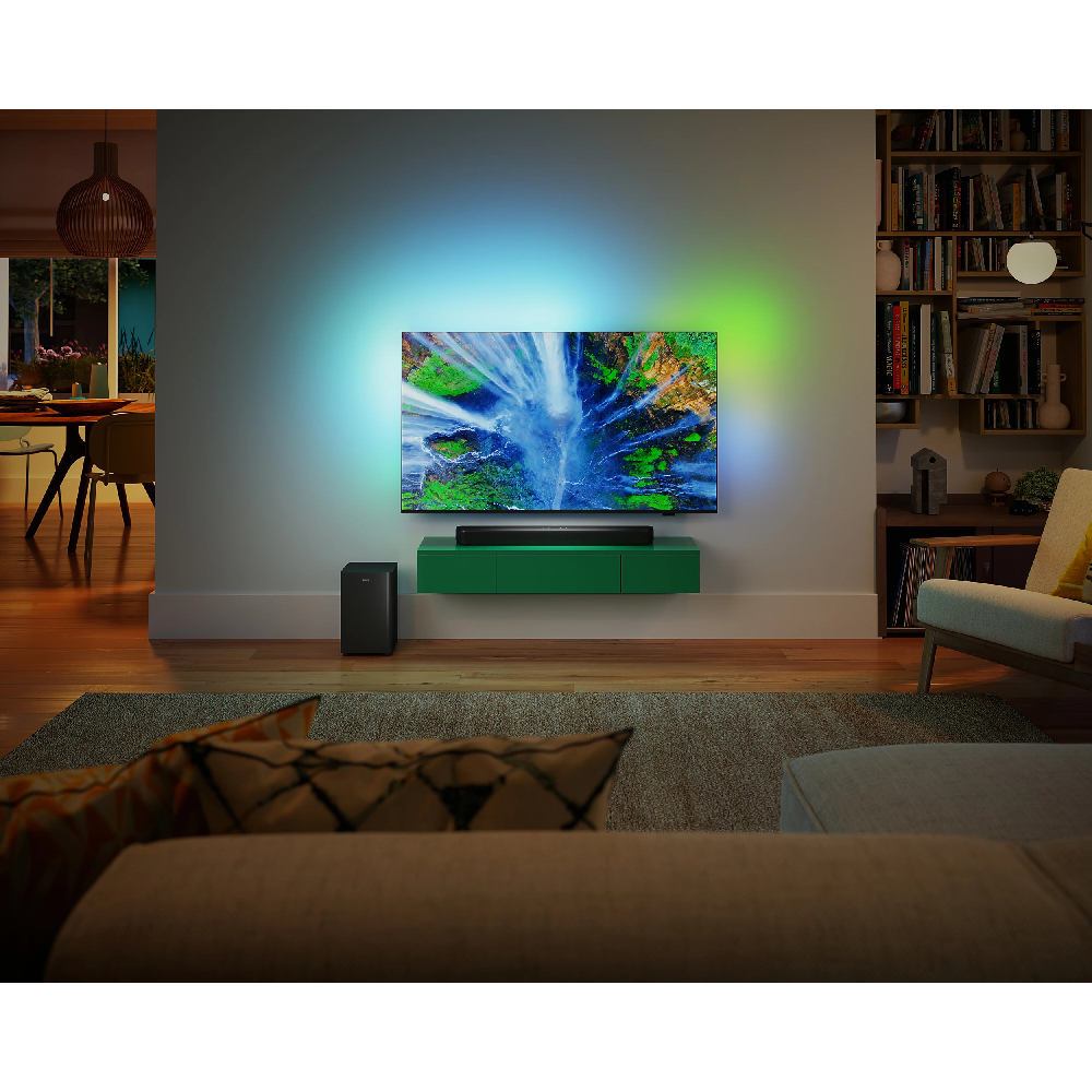 PHILIPS TAB5309/10 SOUNDBAR 2.1 CHANNEL WITH WIRELESS SUBWOOFER DOLBY DIGITAL PLUS