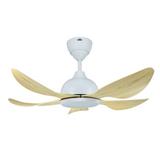 DEKA CEILING FAN GENO 38 LIGHT WALNUT 5B 38"