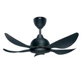 DEKA CEILING FAN GENO 38 MATTE BLACK 5B 38"