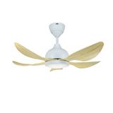 DEKA CEILING FAN GENO 38 LED LIGHT WALNUT 5B 38"