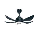 DEKA CEILING FAN GENO 38 LED MATTE BLACK 5B 38"