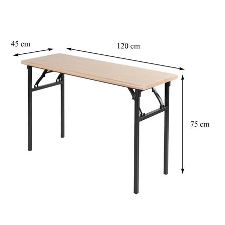 FOLDING TABLE FURDINI T15 META 45X120CM OAK [EXCLUSIVE FROM HOMEPRO THAILAND]