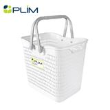 CLOTH BASKET FIONA 5953 WHITE PLIM 33X49X40.5CM