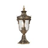 PRE-ORDER BRIGHT OBJECTIVES GATE LAMP 8829/S 415MM E27 ANTIQUE BRASS