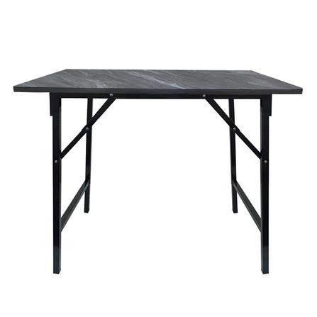 MULTIPURPOSE RECTANGULAR TABLE FURDINI 60X90CM BLACK STONE PATTERN [EXCLUSIVE FROM HOMEPRO THAILAND]