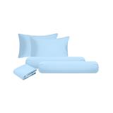 BEDDING SET HOME LIVING STYLE SHIN 5' 5PCS BLUE [EXCLUSIVE FROM HOMEPRO THAILAND]