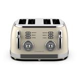 FABER TOASTER FT-V8504 1500W 4 SLICE MILKY WHITE
