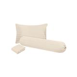 BEDSHEET SET 3.5FT 3PCS HOME LIVING STYLE FLORENCE BEIGE [EXCLUSIVE FROM HOMEPRO THAILAND]