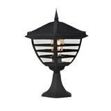 PRE-ORDER BRIGHT OBJECTIVES GATE LAMP 8839/S 405MM E27 BLACK