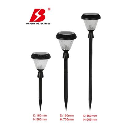 PRE-ORDER BRIGHT OBJECTIVES SOLAR LED BOLLARD 8856 3C 1.5W 705MM-POINTED