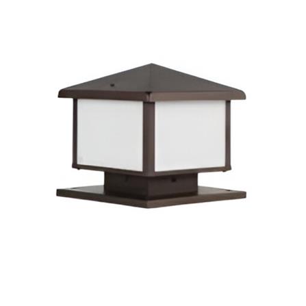PRE-ORDER BRIGHT OBJECTIVES GATE LAMP 8870 200MM E27 DARK BROWN