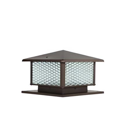PRE-ORDER BRIGHT OBJECTIVES GATE LAMP 8872 400MM E27 DARK BROWN