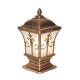 PRE-ORDER BRIGHT OBJECTIVES GATE LAMP 10886/S 400MM E27 ANTIQUE BRASS GOLD