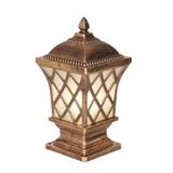 PRE-ORDER BRIGHT OBJECTIVES GATE LAMP 10885/S 500MM E27 ANTIQUE BRASS GOLD