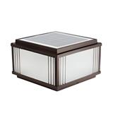 PRE-ORDER BRIGHT OBJECTIVES GATE LAMP SOLAR 8876 500MM E27 DARK BROWN