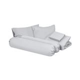 BEDDING SET 6FT 6PCS BENETTA ICY GREY [EXCLUSIVE FROM HOMEPRO THAILAND]