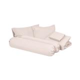 BEDDING SET 6FT 6PCS BENETTA ICY NUDE PINK [EXCLUSIVE FROM HOMEPRO THAILAND]