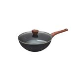 FUKURO KANZEN FORGED NON-STICK WOK PAN 28CM WITH LID