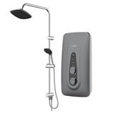 JOVEN SHOWER HEATER DC PUMP WITH RAIN SHOWER SB11iP DARK GREY
