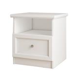 NIGHTSTAND WITH 1 DRAWER FURDINI HELENA WHITE [EXCLUSIVE FROM HOMEPRO THAILAND]