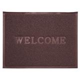 HOME LIVING STYLE DUST MAT S.WELCOME 60X80CM BROWN