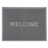 HOME LIVING STYLE DUST MAT S.WELCOME 60X80CM GRAY