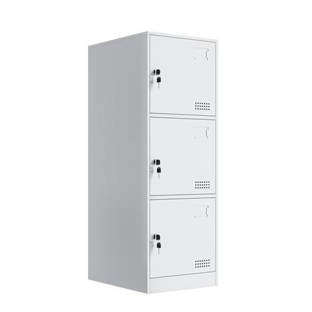 STEEL CABINET WITH 3 DOORS FURDINI KULLEN FYD-BBY003 WHITE [EXCLUSIVE FROM HOMEPRO THAILAND]