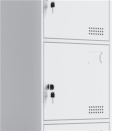 STEEL CABINET WITH 3 DOORS FURDINI KULLEN FYD-BBY003 WHITE [EXCLUSIVE FROM HOMEPRO THAILAND]