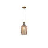 BRIGHT OBJECTIVES PENDANT LAMP 16542/1 BROWN 20CM