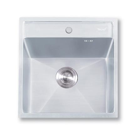 BUILT-IN SINK TECNOPLUS 1052 U 1B STAINLESS STEEL [EXCLUSIVE FROM HOMEPRO THAILAND]