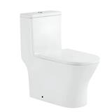 AKRON 1P TOILET WCO-767 CYCLONE FLUSH WHITE 6/3L