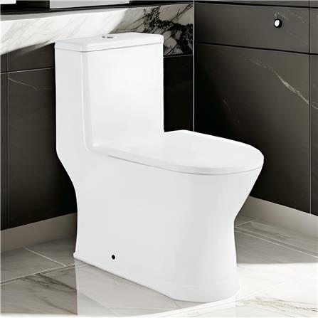 AKRON 1P TOILET WCO-767 CYCLONE FLUSH WHITE 6/3L
