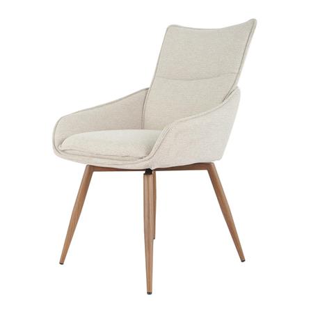 SWIVEL DINING CHAIR FURDINI MABEL BROWN [EXCLUSIVE FROM HOMEPRO THAILAND]