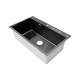 BUILT-IN SINK DYNA HOME WD7545TS-BK 1B BLACK [EXCLUSIVE FROM HOMEPRO THAILAND]