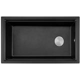 LIVINOX GRANITE SINK LGS-841BK BLACK 1BOWL 84CM