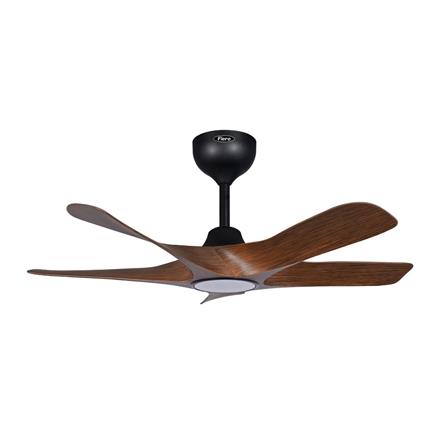 FIERO CEILING FAN ALVIA LED 5-BLADE 48 INCH WALNUT