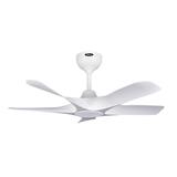 FIERO CEILING FAN ALVIA LED 5-BLADE 42 INCH MATTE WHITE