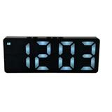ALARM CLOCK _DIGITAL LCD E471 BLACK