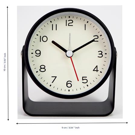 ALARM CLOCK ECHT E510 3.5" BLACK
