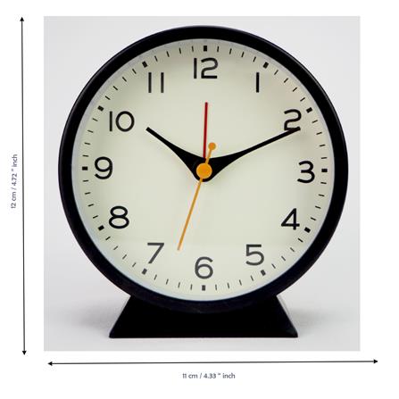 ALARM CLOCK ECHT E513 4" BLACKLIGHT