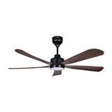 FIERO CEILING FAN ASTON LED 56 INCH 5 BLADE WALNUT
